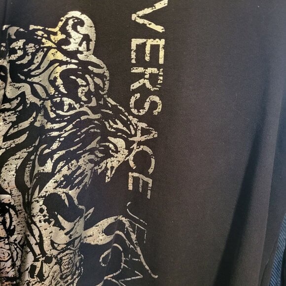 Versace Graphic Print Crew Neck Sweatshirt - Picture 2 of 7